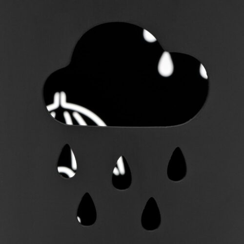 Umbrella Stand Umbrellas Steel Black - Image 3