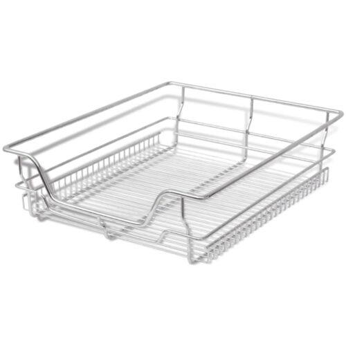 Pull-Out Wire Baskets 2pcs Silver 500mm - Image 3
