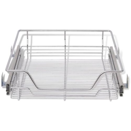 Pull-Out Wire Baskets 2pcs Silver 500mm - Image 4
