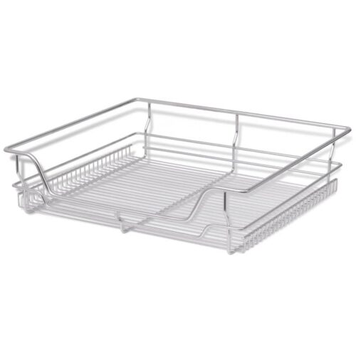 Pull-Out Wire Baskets 2pcs Silver 600mm - Image 3