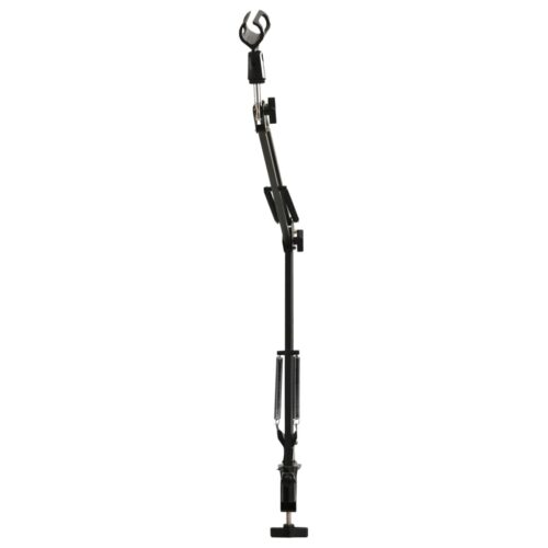 Tablemountedmicrophone Stand Black Steel - Image 3
