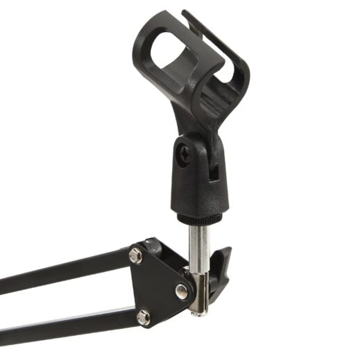 Tablemountedmicrophone Stand Black Steel - Image 5