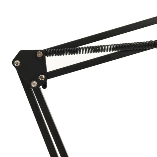 Tablemountedmicrophone Stand Black Steel - Image 6