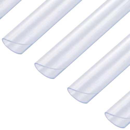 100pcs Fence Strip Clips PVC Transparent - Image 3