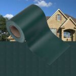 Outdoor Privacy Screen Garden Patio Roll Fence Barrier Border Cover 35x0.19m Matte Green