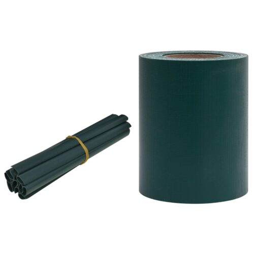 Outdoor Privacy Screen Garden Patio Roll Fence Barrier Border Cover 35x0.19m Matte Green - Image 2