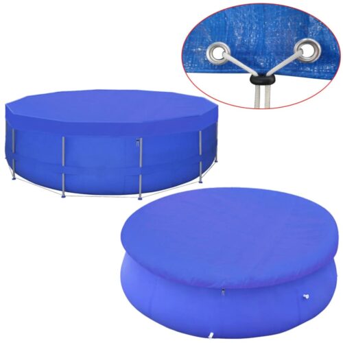 Pool Cover PE Round 460cm 90 g/m?