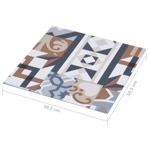 Self-Adhesive Flooring Planks DIY Stick-On Floor Tiles 20pcs PVC 1.86m Mono Pattern - Image 6