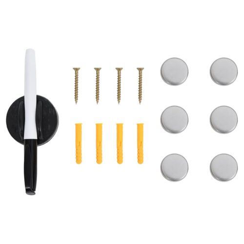 Key Box withmagnetic Board Black 35x35x4cm - Image 7