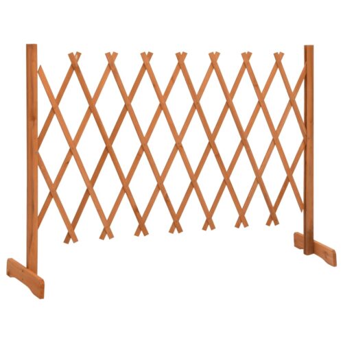 Garden Trellis Fence Orange 150x80cm Solid Firwood - Image 2