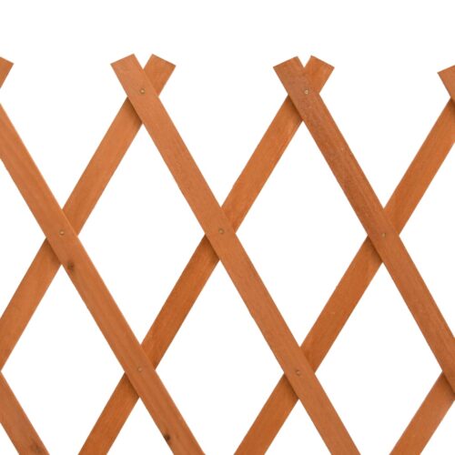 Garden Trellis Fence Orange 150x80cm Solid Firwood - Image 6