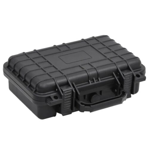 Portable Flight Case Black 30x22x10cm PP