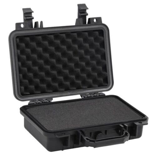 Portable Flight Case Black 30x22x10cm PP - Image 3