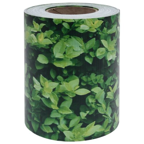 Garden Privacy Screen PVC 35x0.19m Green - Image 5