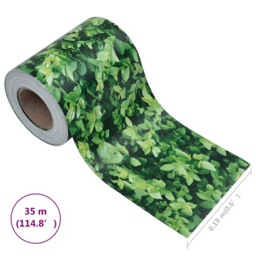 Garden Privacy Screen PVC 35x0.19m Green - Image 10