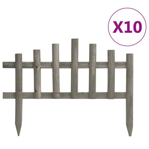Lawn Edgings 10pcs Firwood 4.4 m