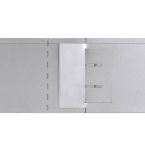 Set of 5 Flexible Lawn Fence Galvanised Steel 100 x 14cm - Image 7