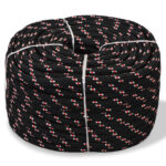 Marine Rope Polypropylene 10mm 50m Black