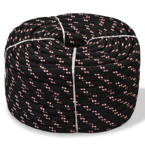 Marine Rope Polypropylene 10mm 50m Black