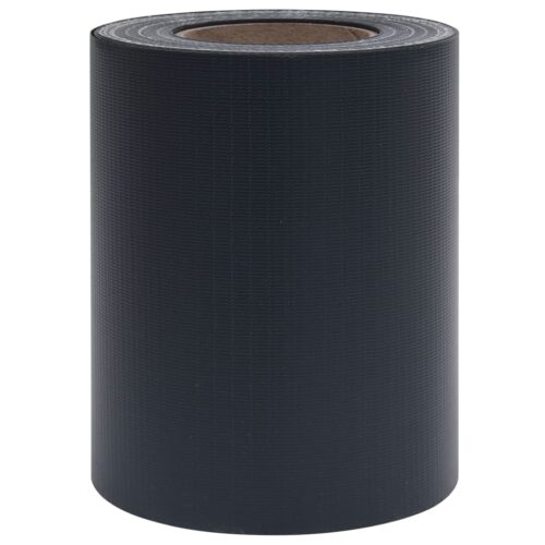 Garden Privacy Screen PVC 35x0.19m Matte Dark Grey - Image 4