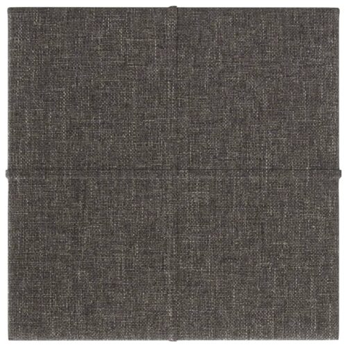 12pcs Wall Panels DIY Fabric Acoustics Foam Decor Headboard Dark Grey 30x30cm 1.08m - Image 3
