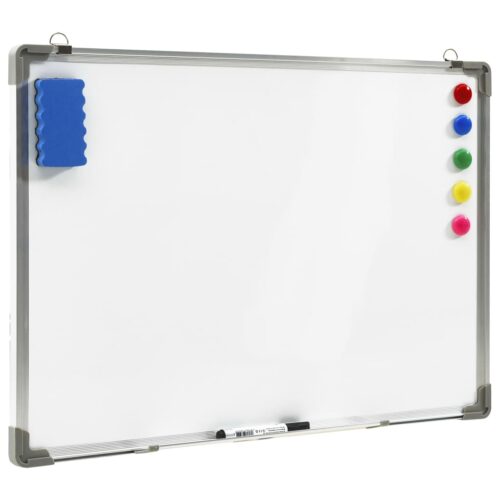 Magnetic Dry-erase Whiteboard White 70x50cm Steel - Image 2