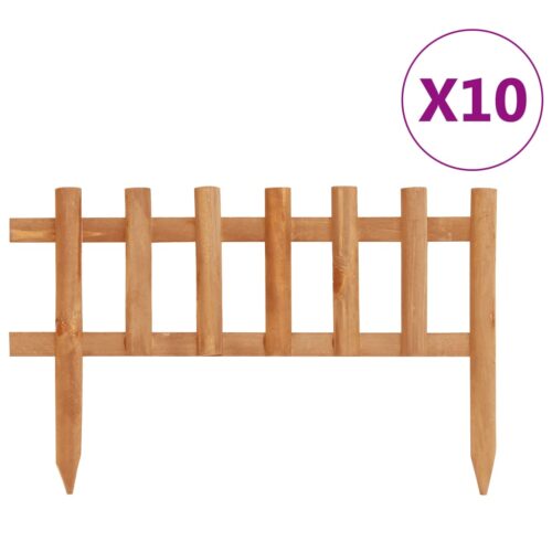 Lawn Edgings 10pcs Firwood 4.4 m