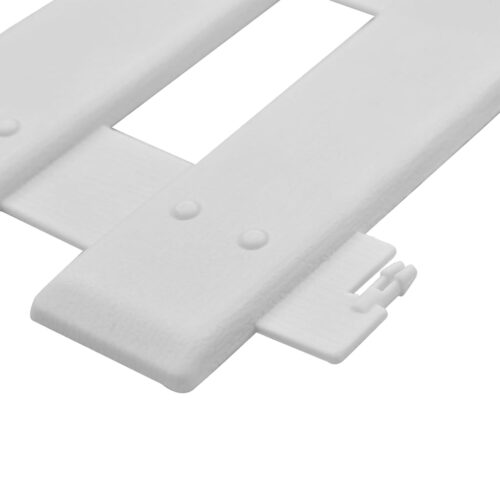 Lawn Edgings 25pcs White 10m PP - Image 7