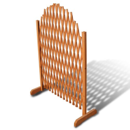 Trellis Fence Solid Wood 180x100cm - Image 2
