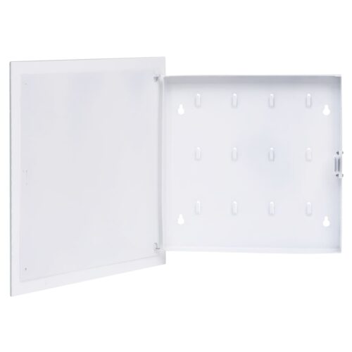 Key Box with Magnetic Board White 35x35x5.5cm