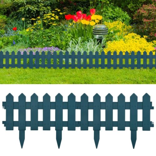Lawn Edgings 25pcs Green 10m PP
