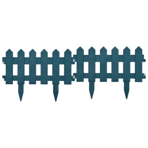 Lawn Edgings 25pcs Green 10m PP - Image 6