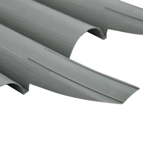 Lawn Edgings 36pcs Grey 10m PP - Image 6