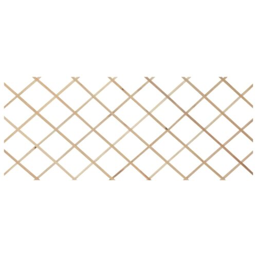 Trellis Fences 5pcs Solid Firwood 180x80cm - Image 2