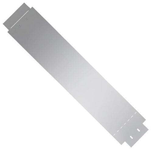 5pcs 100x20cm Lawn Fence Edging Garden Landscape Fencing Galvanised Steel - Image 3