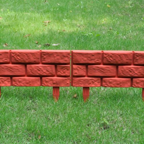 Lawn Divider with Brick Design 11 pcs - Image 8