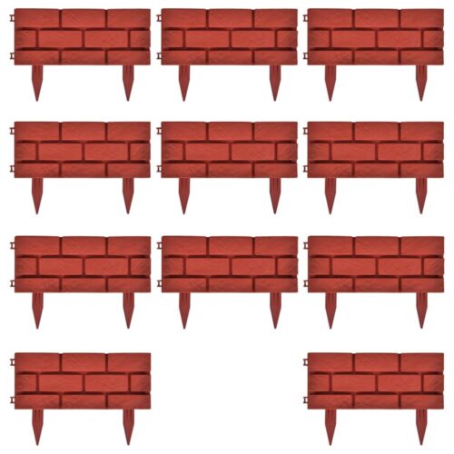 Lawn Divider with Brick Design 11 pcs - Image 10