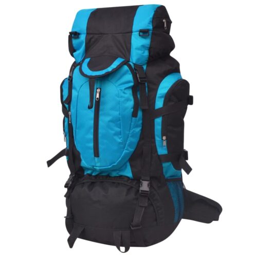 Hiking Backpack XXL 75 L Black Blue