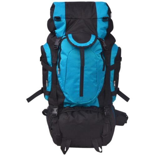 Hiking Backpack XXL 75 L Black Blue - Image 2