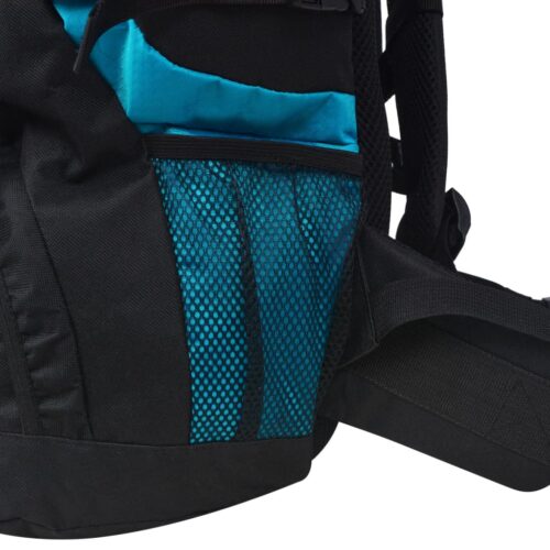 Hiking Backpack XXL 75 L Black Blue - Image 6