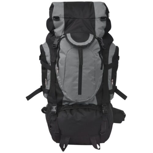 Hiking Backpack XXL 75 L Black Grey - Image 2