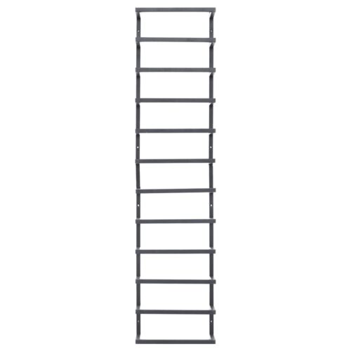 Towel Rack Black 24x12x96cm Steel - Image 3
