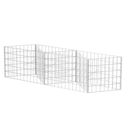 Gabion Basket Galvanised Steel 120x30x50cm