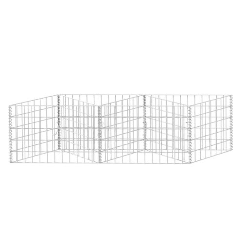 Gabion Basket Galvanised Steel 120x30x50cm - Image 4