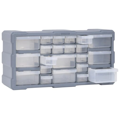Multi-drawer Organiser with 22 Drawers 49x16x25.5cm - Image 5