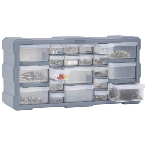 Multi-drawer Organiser with 22 Drawers 49x16x25.5cm - Image 6