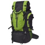 Hiking Backpack XXL 75 L Black Green