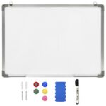 Magnetic Dry-erase Whiteboard White 90x60cm Steel