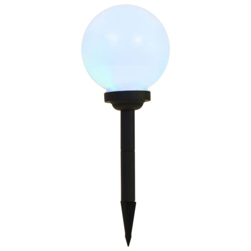 Outdoor Solar Lamps 3pcs LED Spherical 20cm RGB - Image 3
