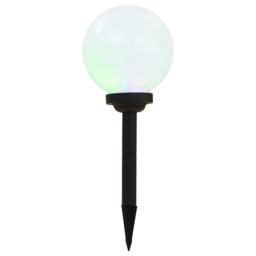 Outdoor Solar Lamps 3pcs LED Spherical 20cm RGB - Image 4
